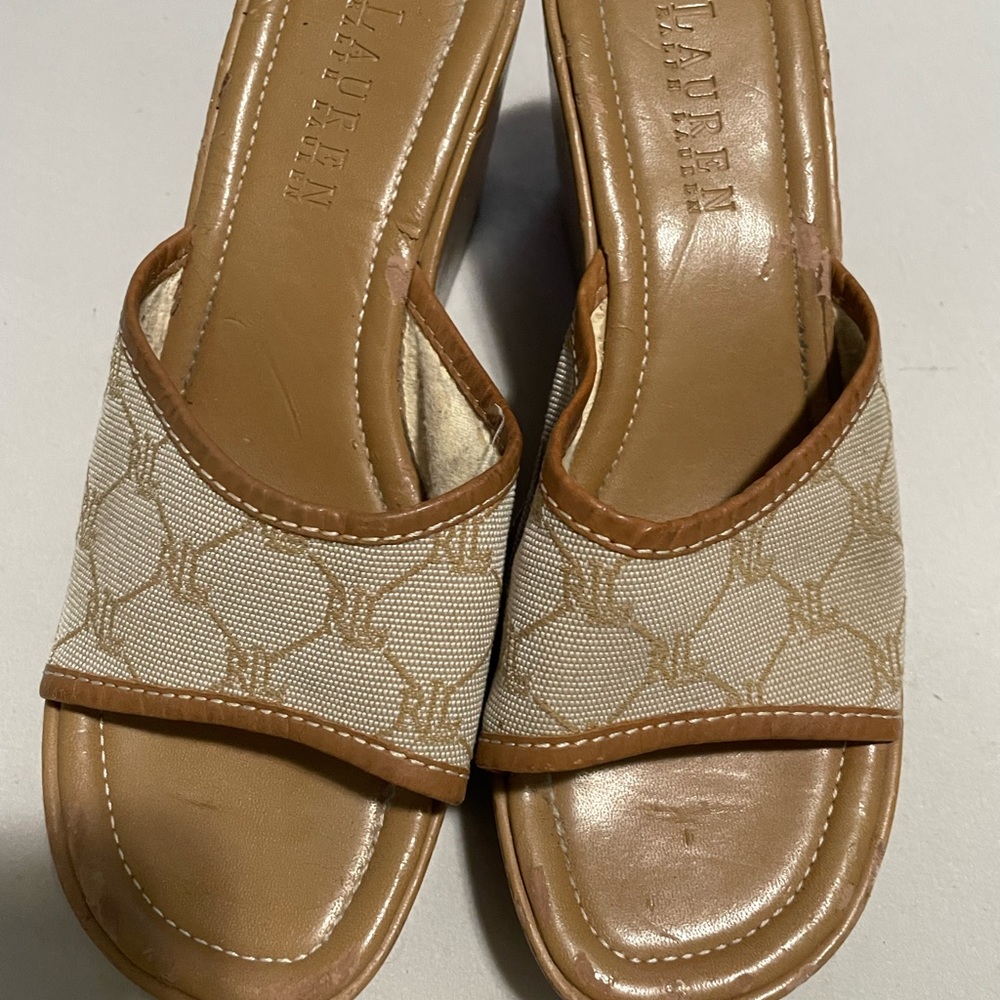 RALPH LAUREN WEDGES